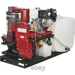 NorthStar Hot Water Pressure Washer Skid with Wet Steam, 3000 PSI, 4.0 GPM