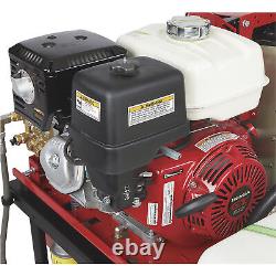 NorthStar Hot Water Pressure Washer Skid with Wet Steam, 3000 PSI, 4.0 GPM