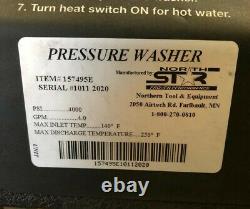 Northstar 4 Gpm, 4000 Psi Pressure Washer Heater