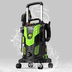 PAXCESS HWY23E 3,000 PSI Portable Electric Power Washer with Wheels & Accessories