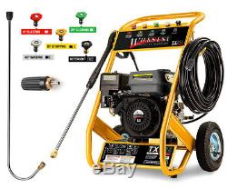 Petrol Pressure Washer 3950PSI / 272BAR POWER JET CLEANER WILKS-USA TX625i