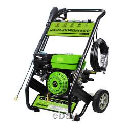 Portable 3800 PSI Gas Pressure Washer Gas Powered Washer 2.5 GPM with Foam Bottle