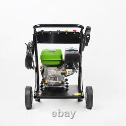 Portable 3800 PSI Gas Pressure Washer Gas Powered Washer 2.5 GPM with Foam Bottle