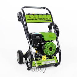 Portable 3800 PSI Gas Pressure Washer Gas Powered Washer 2.5 GPM with Foam Bottle