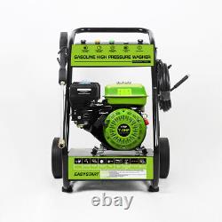 Portable 3800 PSI Gas Pressure Washer Gas Powered Washer 2.5 GPM with Foam Bottle