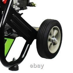 Portable 3800 PSI Gas Pressure Washer Gas Powered Washer 2.5 GPM with Foam Bottle