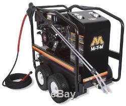 Portable Gas Engine Hot Water Pressure Washer 3500 PSI
