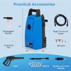Powerful Electric Pressure Washer 3000 PSI High Efficiency Water Cleaner for