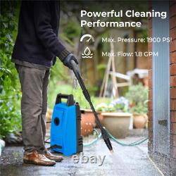Powerful Electric Pressure Washer 3000 PSI High Efficiency Water Cleaner for