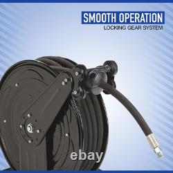 Powerhorse Auto-Rewind Pressure Washer Hose Reel, 4000 PSI, 50ft. Capacity