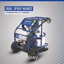 Powerhorse Gas Hot Water Pressure Washer with Propane Burner, 3600 PSI, 2.6 GPM