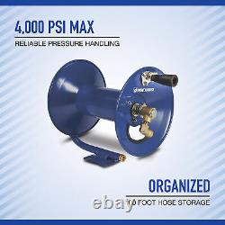 Powerhorse Pressure Washer Hose Reel, 4000 PSI, 100ft. Capacity