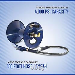 Powerhorse Pressure Washer Hose Reel, 4000 PSI, 150ft. Capacity