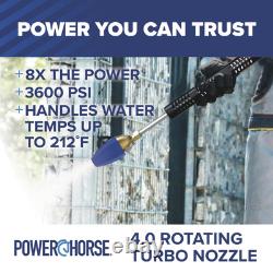 Powerhorse Rotating Pressure Washer Turbo Nozzle, 4.0 Orifice, 4000 PSI