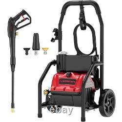 Powerworks 1800PSI Electric Pressure Washer 1.1 GPM with 25Ft Hose and 35Ft Cord