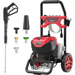 Powerworks 2200PSI Electric Pressure Washer 2.3GPM with 25Ft Hose and 35Ft Cord