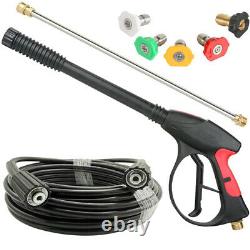 Pressure Parts 6273 4000 PSI Pressure Washer Trigger Gun and 20 Wand, Hose Combo