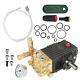 Pressure Power Washer Pump 24mm Solid Shaft 3600 PSI 4.9GPM Belt Drive