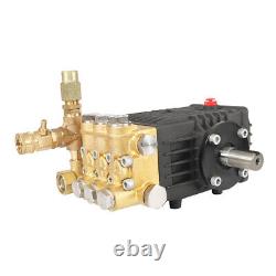 Pressure Power Washer Pump 24mm Solid Shaft 3600 PSI 4.9GPM Belt Drive