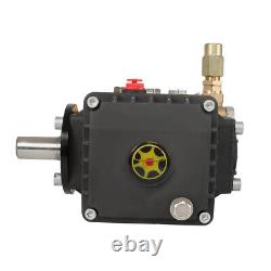 Pressure Power Washer Pump 24mm Solid Shaft 3600 PSI 4.9GPM Belt Drive