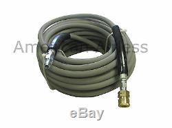 Pressure Wash Gray Non-Marking Pressure Washer Hose 3/8 x 200' 4000PSI