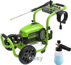 Pressure Washer 3000 PSI 2.0 GPM Max with Foam Cannon Easily Remove Dirt
