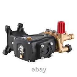 Pressure Washer Pump 1 Shaft Horizontal Triplex Plunger 4000 PSI 4.0GPM