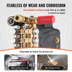 Pressure Washer Pump 1 Shaft Horizontal Triplex Plunger 4200 PSI 4.2GPM