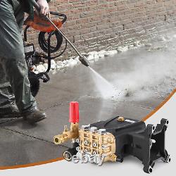 Pressure Washer Pump 1 Shaft Horizontal Triplex Plunger 4200 PSI 4.2GPM