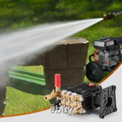 Pressure Washer Pump 1 Shaft Horizontal Triplex Plunger 4300 PSI 4.4GPM
