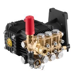 Pressure Washer Pump 1 Shaft Horizontal Triplex Plunger 4300 PSI 4.4GPM