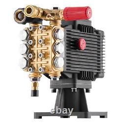 Pressure Washer Pump 1 Shaft Horizontal Triplex Plunger 4400 PSI 4.4GPM