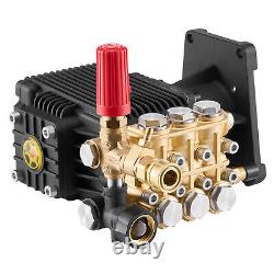 Pressure Washer Pump 1 Shaft Horizontal Triplex Plunger 4400 PSI 4.4GPM