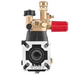 Pressure Washer Pump 3/4 Shaft Horizontal Triplex Plunger 3300 PSI 2.5GPM