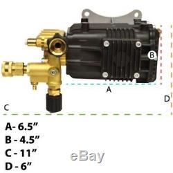 Pressure Washer Pump 4000PSI 4GPM 1 Horizontal Shaft RSV4G40 RSV4G40HDF40EZ