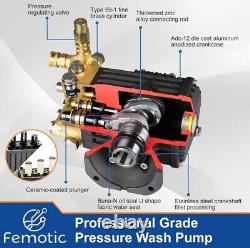 Pressure Washer Pump 4.8gpm 8-15 HP 1 Shaft 4000 psi Simpson Honda Dewalt NEW