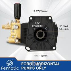 Pressure Washer Pump 4.8gpm 8-15 HP 1 Shaft 4000 psi Simpson Honda Dewalt NEW