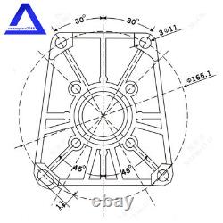 Pressure Washer Pump Power Washer Pump 4 GPM 1 Shaft Horizontal 4400 psi