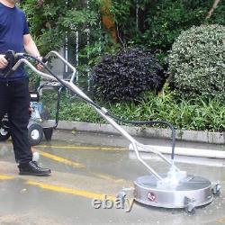 Pressure Washer Surface Cleaner 20 with Casters 4000PSI Stainless-steel Washer