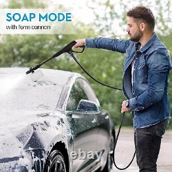 Pressure Washer with 8FT Power Cord and 50FT Outlet Hose, 4200 PSI High Pressure