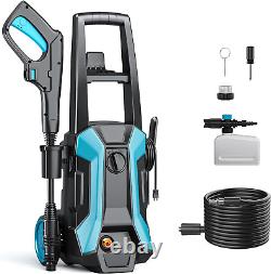 Pressure Washer with 8FT Power Cord and 50FT Outlet Hose, 4200 PSI High Pressure