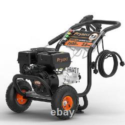 PryMAX High Pressure Washer Gas 7HP, 3500 PSI, 2.8 GPM, 5 Nozzles, 20FT Hose