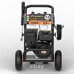 PryMAX High Pressure Washer Gas 7HP, 3500 PSI, 2.8 GPM, 5 Nozzles, 20FT Hose