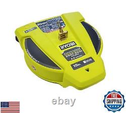 RYOBI 15 in. 3400 PSI Gas Pressure Washer Surface Cleaner with Caster Wheels