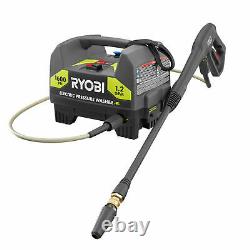 RYOBI 1600 PSI ELECTRIC PRESSURE WASHER 1.2 GPM Power Washer with Turbo Nozzle