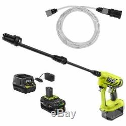 RYOBI 18V ONE+ 320 PSI Cordless Power Cleaner with 4.0 Ah Battary & Charger