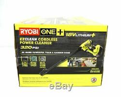 RYOBI 18V ONE+ 320 PSI Cordless Power Cleaner with 4.0 Ah Battary & Charger