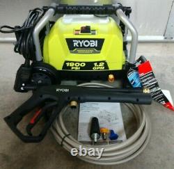 RYOBI 1900 PSI 1.2 GPM Cold Water Electric Pressure Washer