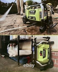 RYOBI 1900 PSI 1.2 GPM Cold Water Wheeled Electric Pressure Washer