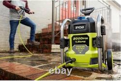 RYOBI 2000 PSI 1.2 GPM Cold Water Electric Pressure Washer, New in Box